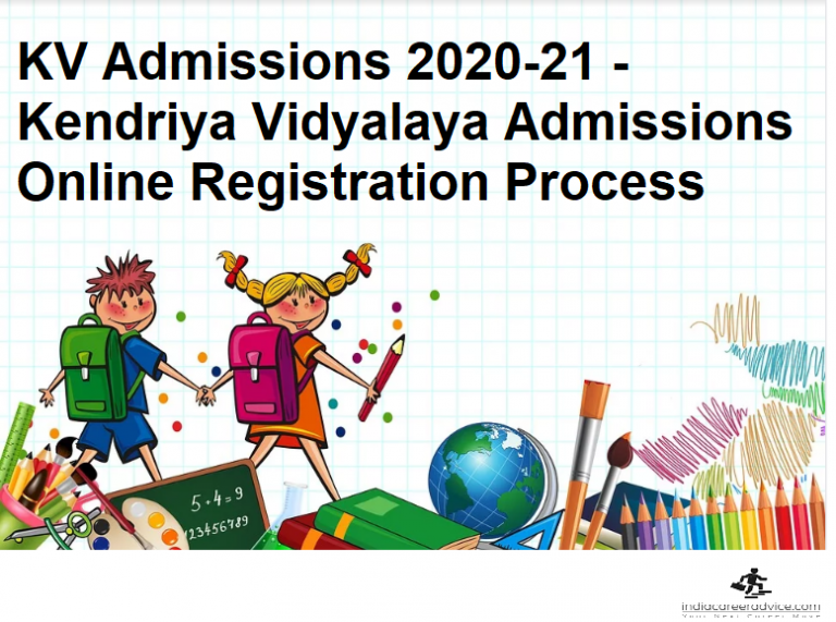 KV Admissions 2020-21