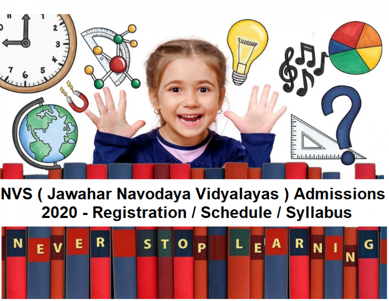 Navodaya Vidyalaya Admissions