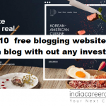 free blogging websites