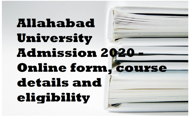 Allahabad Univ Admisions