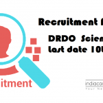 DRDO scientist B recrtuitment