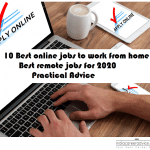10 Best online jobs to work from home