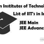 List of IIT's