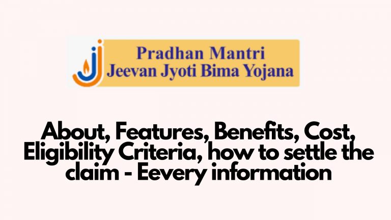 Prime Minister Jeevan Jyoti Bima Yojana